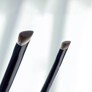 Pinceau plat en forme d'angle pour le blush, poils synthétiques professionnels, qualité supérieure, prix de gros, marque privée, pinceau de maquillage - Product Image 6