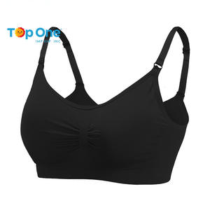 TopOne soutien-gorge d'allaitement post-partum soutien-gorge de distribution sans fil sans couture soutien-gorge d'allaitement de maternité sans trace pour les femmes enceintes - Product Image 2