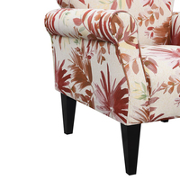 Fauteuil de loisir moderne Nouveau fauteuil à dossier haut à bras roulé chinois pour le salon ou la chambre à coucher Canapé simple pour l'appartement