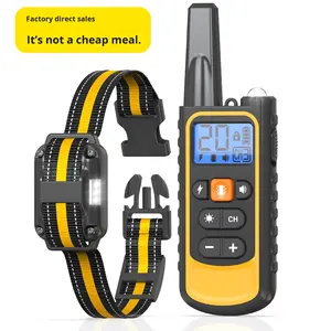 <span class=keywords><strong>Collier</strong></span> de dressage <span class=keywords><strong>pour</strong></span> <span class=keywords><strong>chien</strong></span> anti-aboiement rechargeable, étanche, en plastique, batterie 300 mAh, télécommande électronique, <span class=keywords><strong>collier</strong></span> électrique à choc - Product Image 5