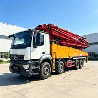 Camión Bomba de Concreto SANY Mercedes-Benz 2020 de 56m con Motor Diésel / Usado para Construcción