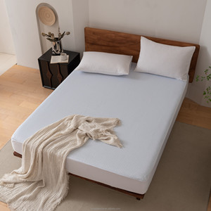 竹製防水マットレスプロテクターカバー 冷感フィットシーツ TPU複合生地使用 プレミアムベッドプロテクター - Product Image 2