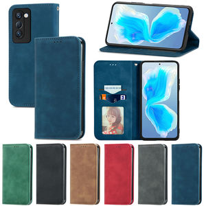 Funda de cuero magnética para Tecno Camon 18, con soporte para tarjetas de crédito - Product Image 2