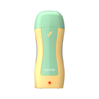 Calentador de Cera Roll-on al por Mayor Barato de 100ml, Personalizable con Enchufe US/UK, Máquina de Cera Roll-on para Depilación con Cartucho de Cera Calentable