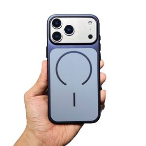 Funda Protectora Magnética Mate para 17 <span class=keywords><strong>Pro</strong></span> <span class=keywords><strong>Max</strong></span>, Suave, Resistente a Impactos, Color Puro, Compatible con 16/15/<span class=keywords><strong>14</strong></span> - Product Image 5