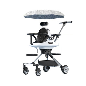 Xe đẩy em bé đôi, gấp gọn, nhẹ, di động, cao cấp, dành cho trẻ sơ sinh - Product Image 1