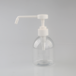 28mm 32mm 400ml pompa <span class=keywords><strong>Dispenser</strong></span> sapone liquido con ugello lungo in plastica crema per il corpo pompa per bottiglie di vino azionato a mano - Product Image 1