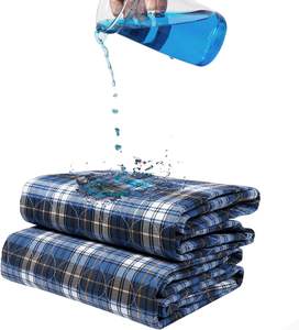 Almohadillas de cama lavables antideslizantes Almohadillas de cama de incontinencia impermeables para adultos, perros, niños - Product Image 6