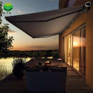 Điện rút lại mái hiên nặng ngoài trời Hướng dẫn sử dụng treo tường commercia không thấm nước gấp cánh tay điện sân thượng mái hiên - Product Image 3