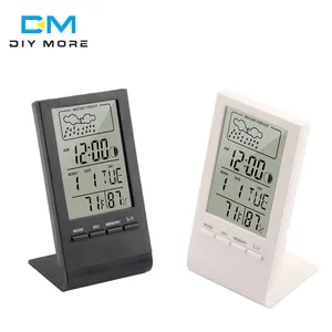 CX-220 Digitale Thermometer Hygrometer Temperatuur Vochtigheid Sensor Monitor Multifunctionele Meter Wekker Weerstation Gauge