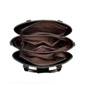 Women Pattern Bucket Handbag Shoulder Messenger Bags Ladies PU <b>Purse</b> - Product Image 4