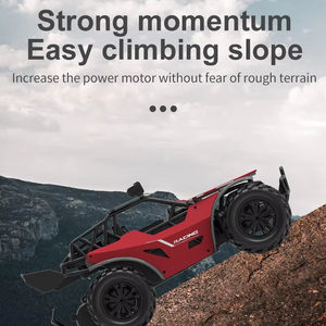 Voiture RC multi-joueurs en alliage haute vitesse, télécommandée, stable, pour course rapide, construction robuste, jouet d'aventure tout-terrain - Product Image 1