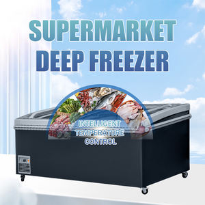 Refrigeradores congeladores congelador profundo comercial refrigerador congelador profundo puerta de vidrio - Product Image 6