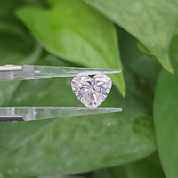 Diamant cultivé en laboratoire certifié IGI, formes multiples : rond, cœur, émeraude, princesse, diamant CVD en vrac DEF VVS VS pour la fabrication de bijoux