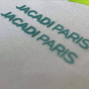 Autocollants thermocollants pour vêtements, prix de gros, impression haute densité, logo personnalisé 3D, transferts thermiques pour t-shirts - Product Image 2