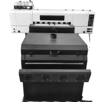 Precio de fábrica A170CM 60CM DTF Impresora con cabezal de impresión Dual I3200 Bomba de tinta blanca Máquina de horno de agitación de polvo de circulación