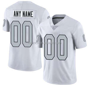 เสื้อเจอร์ซีย์ฟุตบอลอเมริกันผ้าลายโลโก้ของคุณ6XL ขนาดพลัสเวกัสไซส์ - Product Image 3