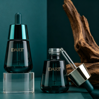 Bouteilles à presser de 30 ml et 50 ml pour huiles essentielles, flacons compte-gouttes en verre, pompe pour lotion, distributeurs de voyage rechargeables