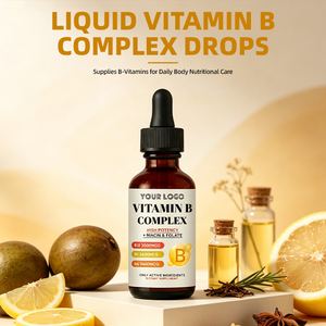 Tintura Líquida de Complejo Vitamínico <span class=keywords><strong>B</strong></span> al por Mayor con Vitaminas <span class=keywords><strong>B</strong></span> Activas, Folato, Niacina, Fórmula Natural, Gotas Nutricionales para Adultos - Product Image 2