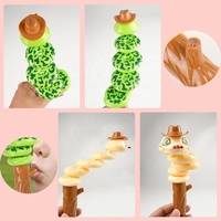 Jouet Serpent Siffleur Mignon et Créatif, Serpent Torsadé Rotatif et Balançant, Jouet Musical de Décompression pour Enfants