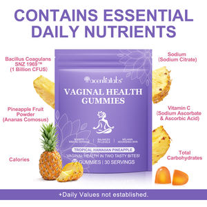 Gummies probiotiques Acentiallabs pour la santé vaginale, gummies pour la santé vaginale, gummies pour l'équilibre féminin premium pour femmes - Product Image 2