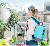 Semprotan Pertanian Elektrik Farmjet 20L dengan Ransel, Lance Baja Anti Karat, Nosel yang Dapat Disesuaikan untuk Penggunaan di Kebun
