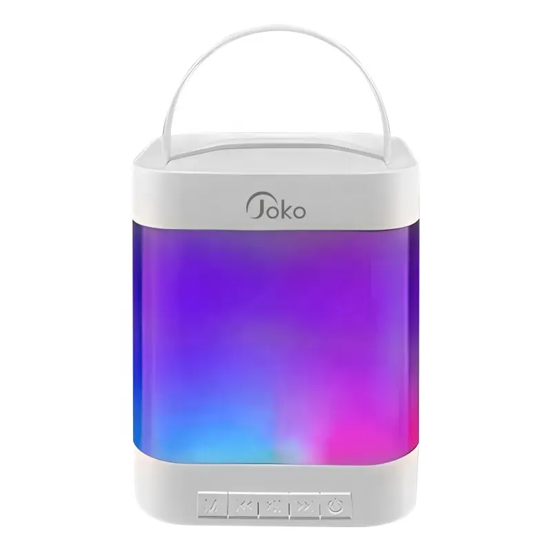 JOKO 2023 Trending Newest Wireless Mini Karaoke Speaker With Dual Microphones Portable Home BT Party Speaker Mic Gift