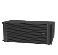 SHOW L208 Doble 8 pulgadas 600W Altavoces de matriz de línea profesional de dos vías Sistema de audio de sonido Altavoz de actividad de escenario interior al aire libre