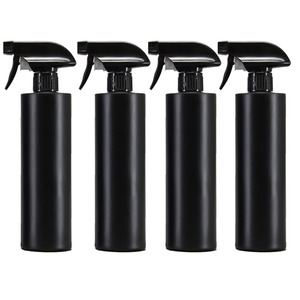 Готовый запас 250 мл и 500 мл HDPE многоразовый спиртовой мелкодисперсный спрей матовый черный пластиковый флакон упаковка - Product Image 6