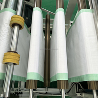 Machine de découpe et de couture pour sacs tissés en PP laminé HDPE, équipement de fabrication de sacs enduits BOPP avec scellage, pliage et empilage de haute précision
