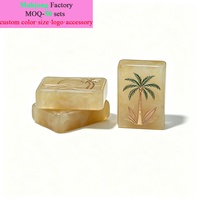 Tuiles de Mahjong imprimées avec logo, en résine faite à la main, ensemble de Mahjong Gamenight Champagne, tuiles de Mahjong personnalisées Coastal Ink pour l'Amérique