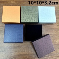 Boîte à bijoux de luxe à texture crocodile |   Emballage cadeau rigide de qualité supérieure |   Boîte cadeau pour bijoux avec logo personnalisé |   Solution d'emballage de luxe