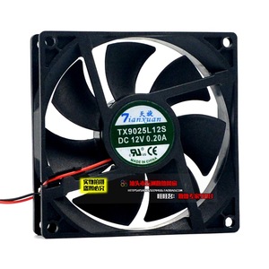 พัดลมระบายความร้อน Tianxuan ขนาด 90x90x25 มม. 12V 0.20A DC สำหรับเคสคอมพิวเตอร์ - Product Image 3