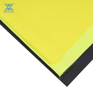 Großhandel Polyester Reflective High Visibility Fabric für Sicherheits tuch Functional Fabric