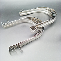 Sangle à deux trous Câble en forme de U Support en U Sangle de tube Clips de tension Sangle de tuyau rigide en acier inoxydable Fit Pipes Saddle Clamp