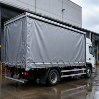 Rouleau de bâche en tissu PP imperméable, écologique, non toxique, recyclable, haute résistance, léger, anti-UV, pour couvrir les camions et les marchandises