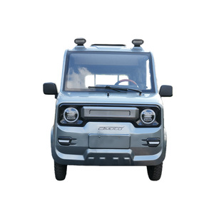 Camioneta Eléctrica de Cuatro Ruedas, 48V, 2WD, Capacidad de Carga de 300-400 kg, Vehículo de Transporte de Carga con Doble Asiento - Product Image 4