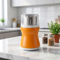 SENFE Moulin à café électrique portable automatique 65g, lame en acier inoxydable, classe B d'efficacité énergétique pour usage domestique