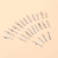 Ensemble de stylos plume vintage en bois massif et acier inoxydable pour étudiants, calligraphie anglaise, manga, personnalisable, pointes remplaçables de 0,5 mm, bois