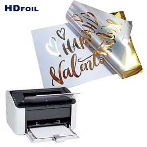 Various Colors Digital Printing Toner Reactive Foil Hot Stamping Foil by Laser Printer