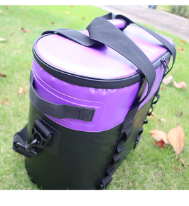 Sac isotherme de luxe classique en PEVA souple pour vin, personnalisable, écologique, imperméable et maintien au froid - Product Image 6