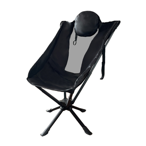 Chaise de camping pliante rotative en aluminium pour pique-nique, plage et pêche, nouvelle version améliorée, portable, pour l'extérieur - Product Image 1