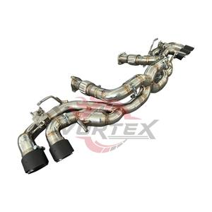 Sistema de Escape Catback Vortex Performance para Chevrolet CORVETTE C8 2019-2023, Tubo Recto, Valvetronic, Silenciador Catback de Acero Inoxidable 304 - Product Image 5