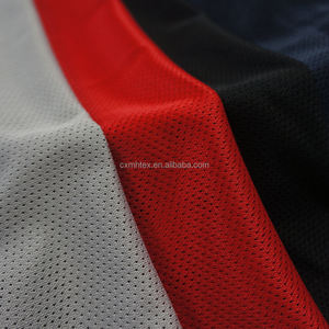 OEM Dry Fit 100% Poliéster Bird Eye Malla Tela Antibacterial Impreso Patrón para <span class=keywords><strong>NBA</strong></span> Jersey Baloncesto Forro - Product Image 3