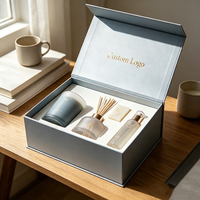 Boîte cadeau magnétique de luxe pour bougies, personnalisable avec estampage doré, pour emballage professionnel – Meilleures ventes