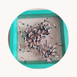 Couteau à thème d'Halloween, tranches d'argile polymère, arrose d'argile douce chaude pour Nail Art Slime Fillers Holiday Party Decor Slime Shop - Product Image 1