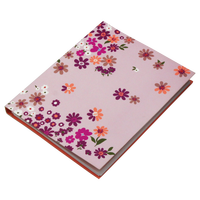 Carnet à spirale personnalisé avec anneaux dissimulés, couverture souple, anneaux en plastique, journal en papier