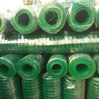 Firecore — filet de fil souder en pvc, 1.2x20m, fil de fer revêtu de plastique, couleur verte