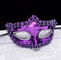 Masque laser pour femmes, masques vénitiens pour les yeux, Halloween, mascarade, paillettes, fête de Noël, bal, accessoires de cosplay, décorations de Mardi Gras