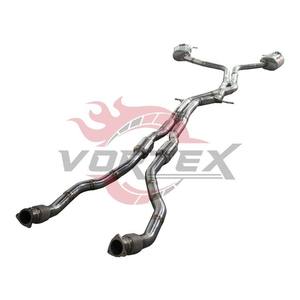 Escape Trasero con Válvula de Acero Inoxidable Vortex para Audi RS5 C7 4.2L V8 2010-2017, Sonido Agresivo con Control Remoto - Product Image 6